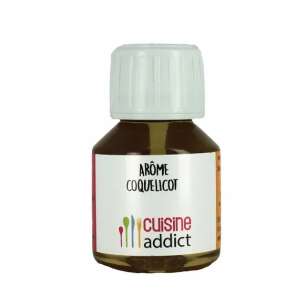 Meilleur prix 😉 Arôme Alimentaire Coquelicot 58 ml Cuisineaddict ✨ 1